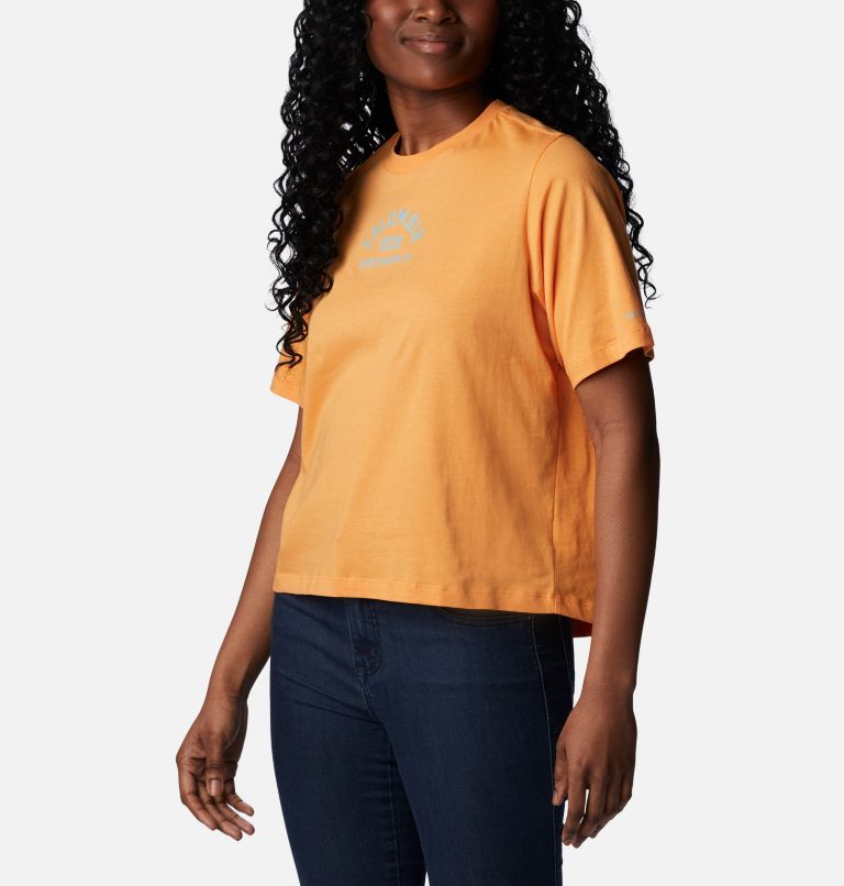 Orange Women Columbia North Cascades™ Relaxed T Shirts | 98568870