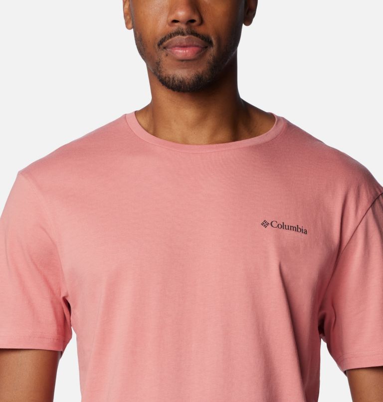 Pink Men Columbia North Cascades™ T Shirts | 99376425