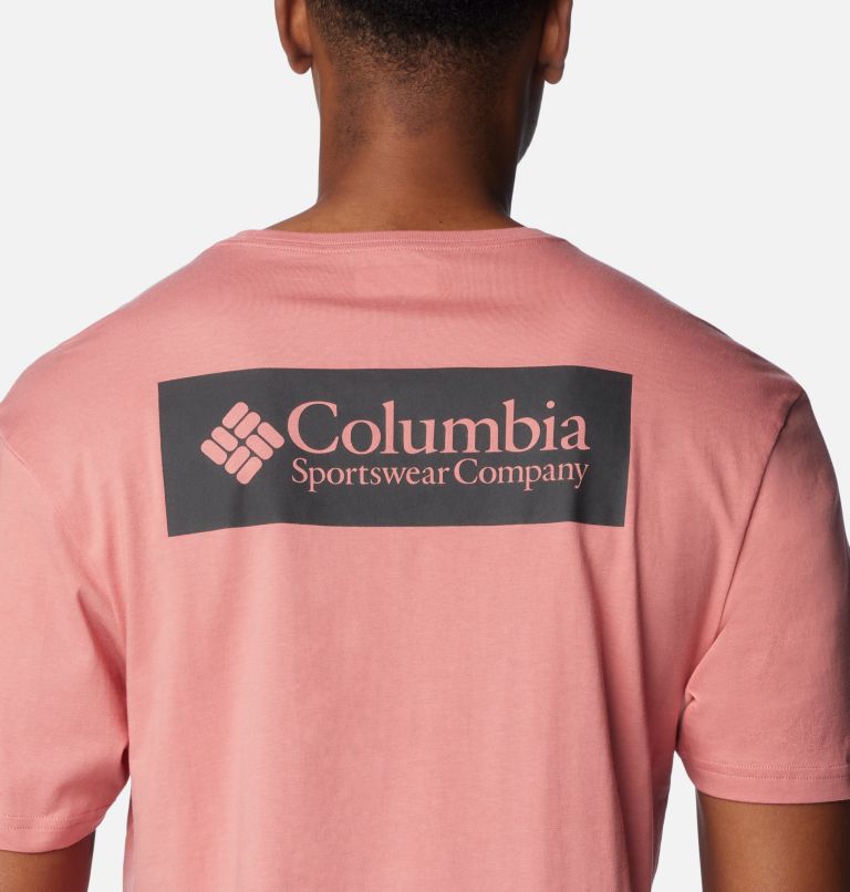 Pink Men Columbia North Cascades™ T Shirts | 99376425