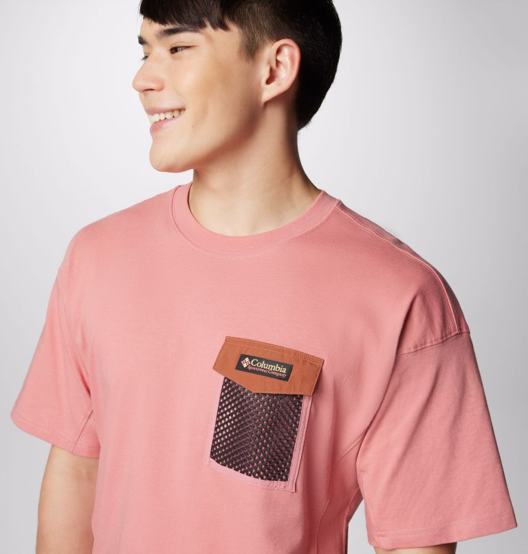 Pink Men Columbia Painted Peak™ T Shirts | 14811267