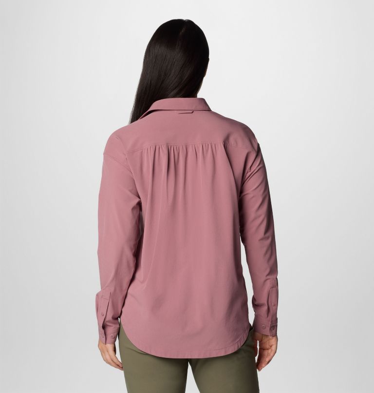 Pink Women Columbia Boundless Trek™ II Shirts | 90692333