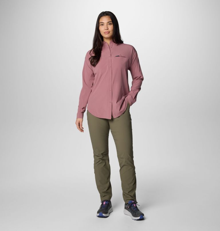 Pink Women Columbia Boundless Trek™ II Shirts | 90692333