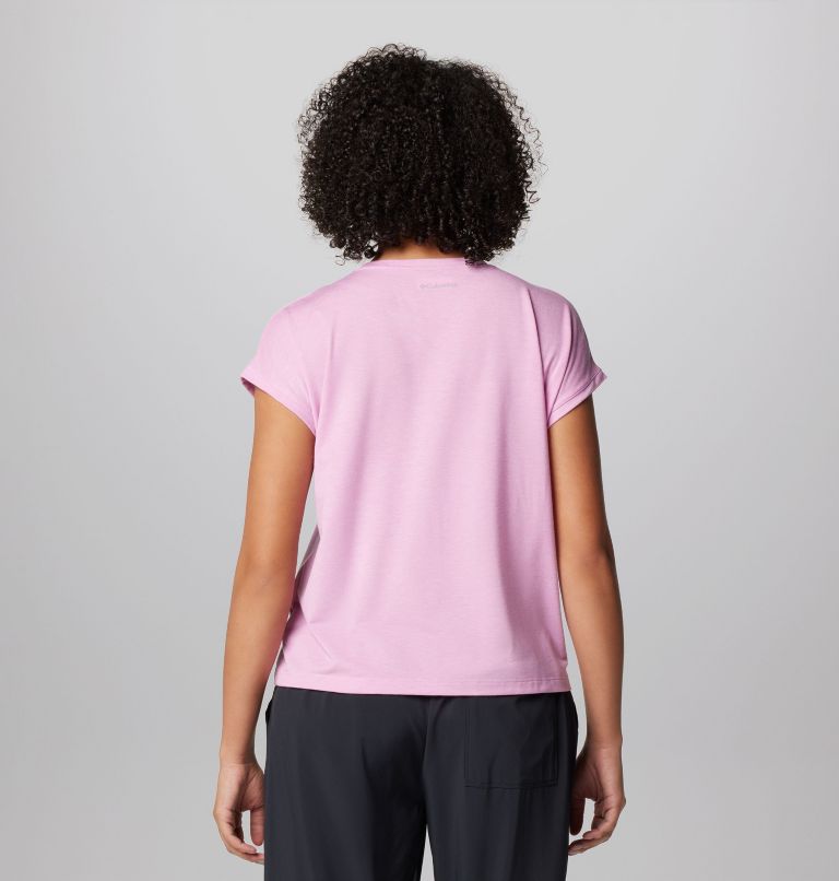 Pink Women Columbia Boundless Trek™ Technical T Shirts | 18004568