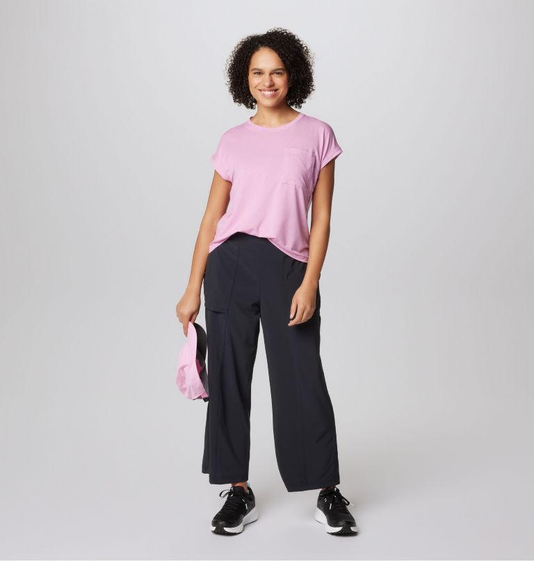 Pink Women Columbia Boundless Trek™ Technical T Shirts | 18004568