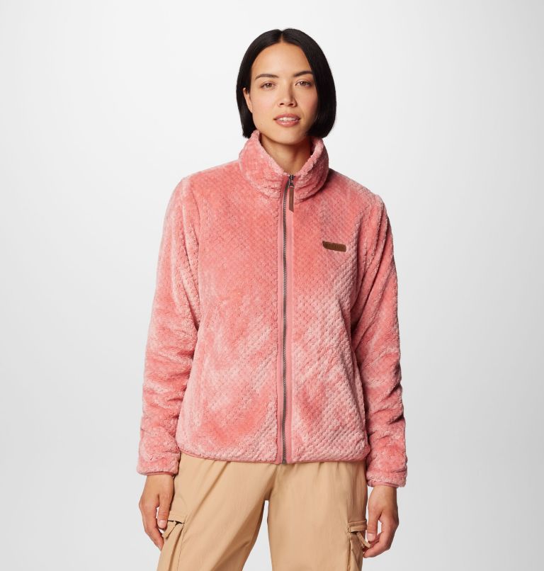 Pink Women Columbia Fire Side™ II Sherpa Fleece Jackets | 37861151