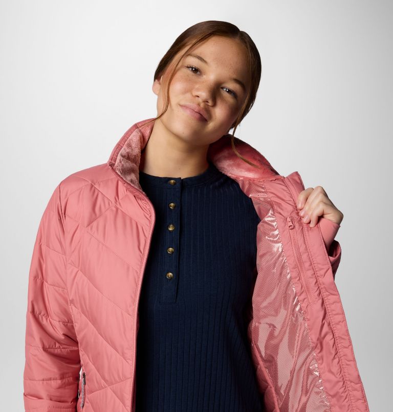 Pink Women Columbia Heavenly™ Insulated Puffer Jacket | 73726865