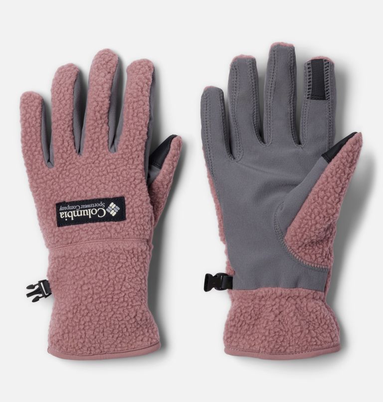 Pink Women Columbia Helvetia™ II Sherpa Gloves | 35384224