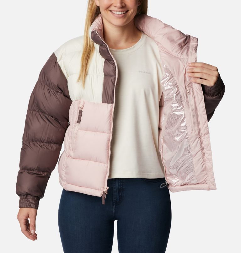 Pink Women Columbia Pike Lake™ II Cropped Puffer Jacket | 95100682