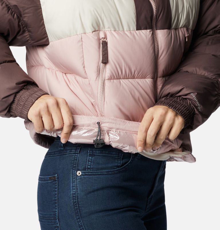 Pink Women Columbia Pike Lake™ II Cropped Puffer Jacket | 95100682