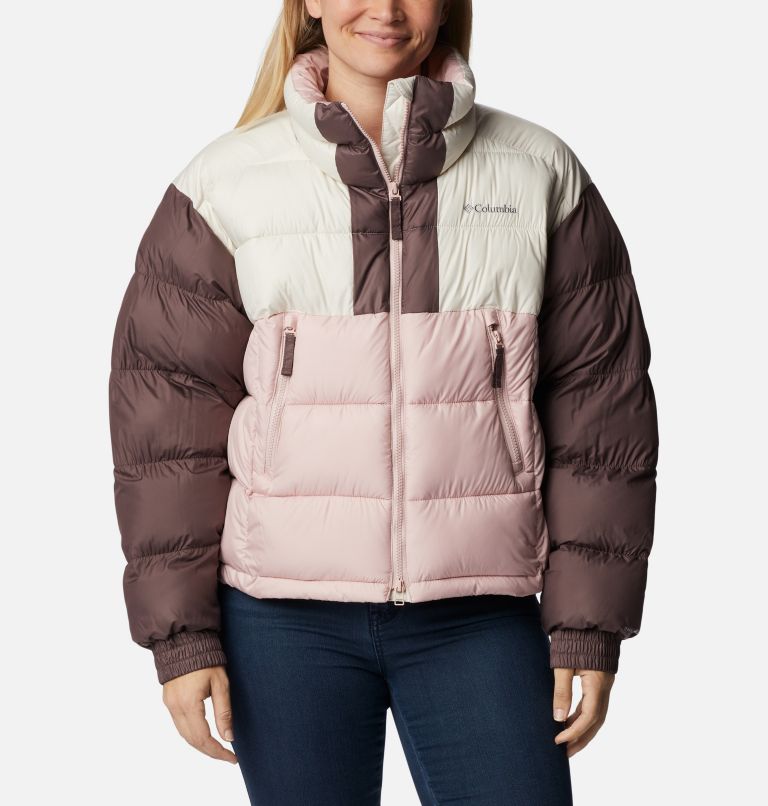 Pink Women Columbia Pike Lake™ II Cropped Puffer Jacket | 95100682