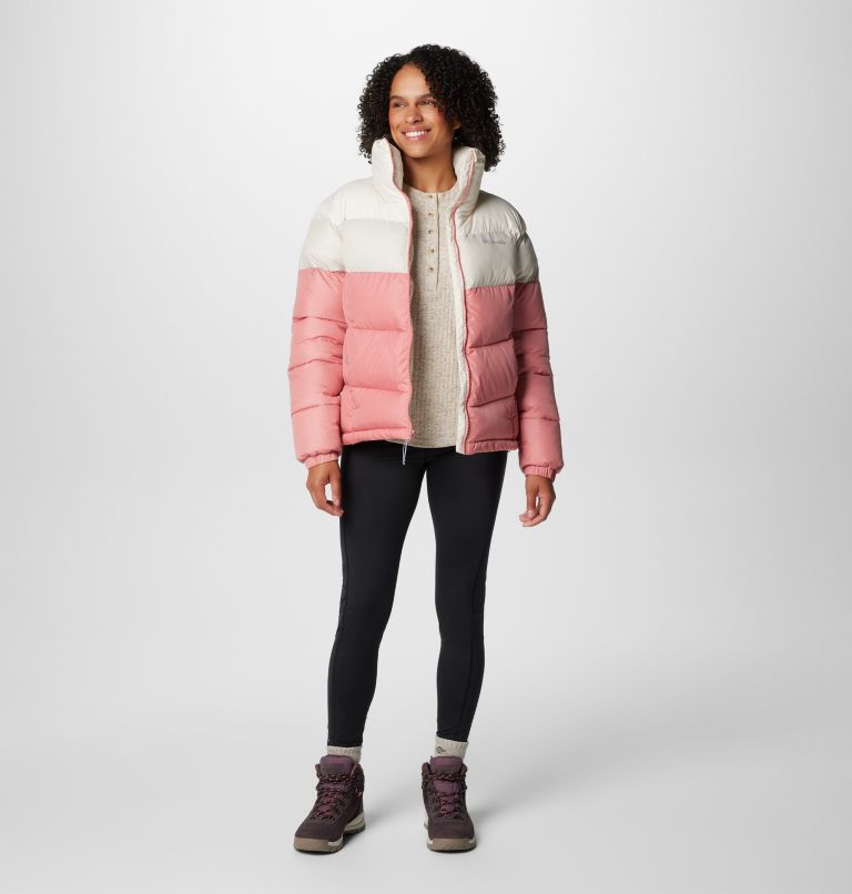 Pink Women Columbia Puffect™ II Colourblock Puffer Jacket | 29127086