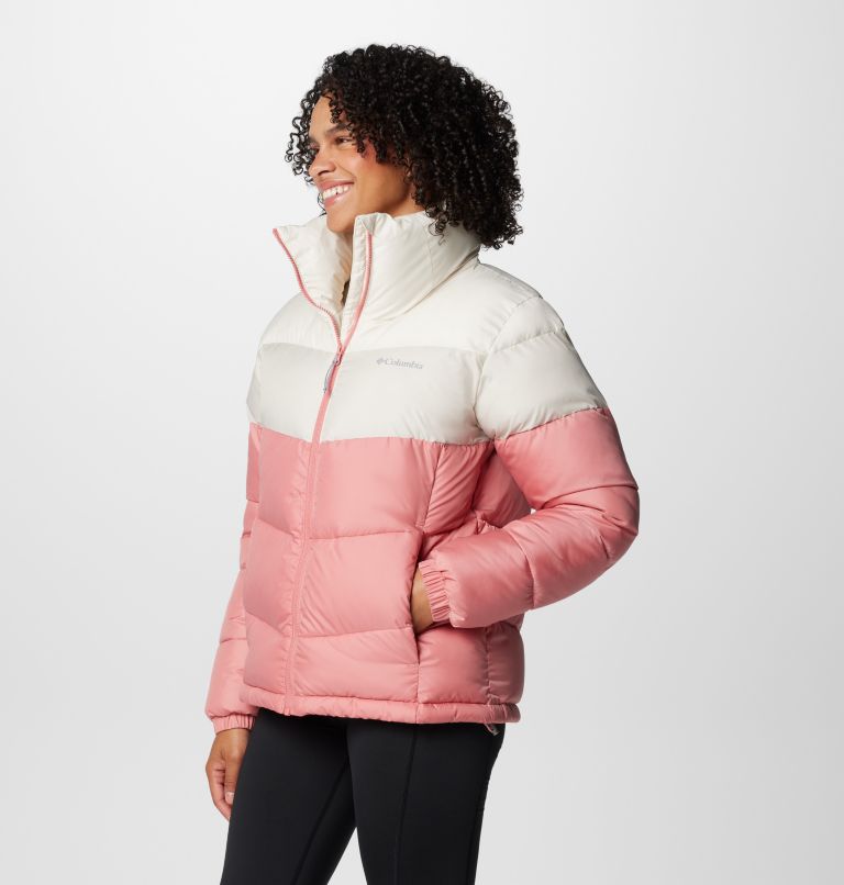 Pink Women Columbia Puffect™ II Colourblock Puffer Jacket | 29127086