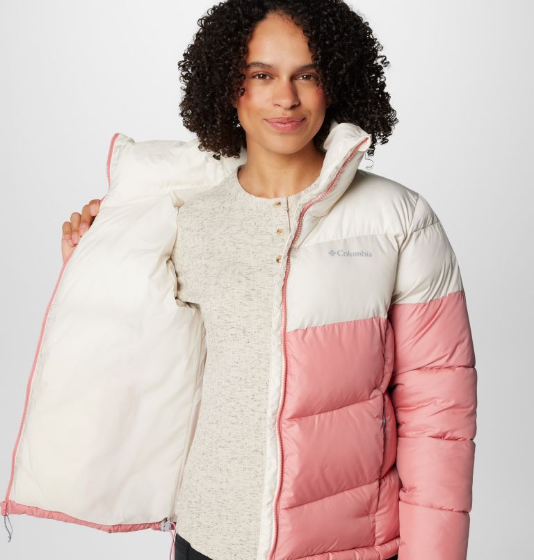 Pink Women Columbia Puffect™ II Colourblock Puffer Jacket | 29127086