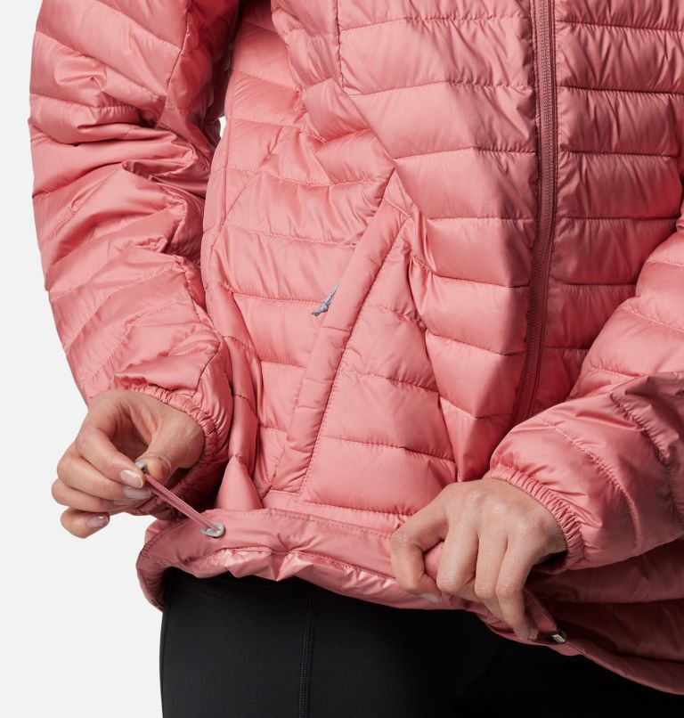 Pink Women Columbia Silver Falls™ II Hooded Insulated Puffer Jacket | 83063700