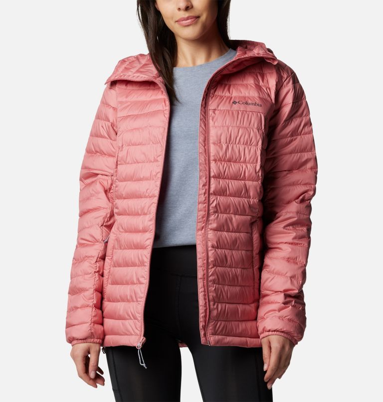 Pink Women Columbia Silver Falls™ II Hooded Insulated Puffer Jacket | 83063700