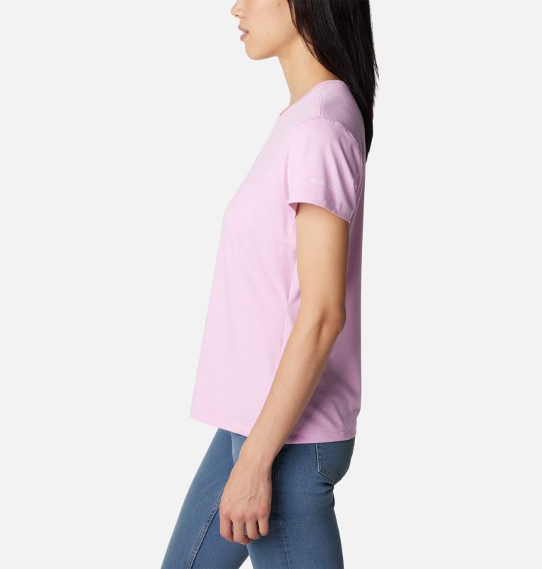 Pink Women Columbia Sloan Ridge™ Technical Graphic T Shirts | 38453176