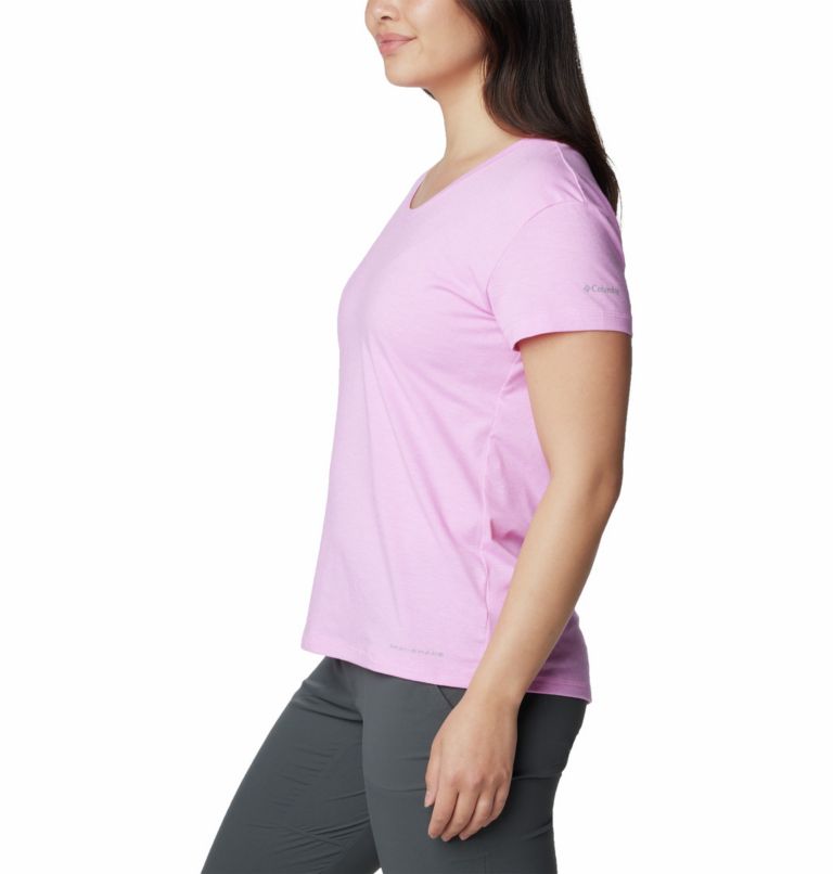 Pink Women Columbia Sun Trek™ Technical T Shirts | 6431045