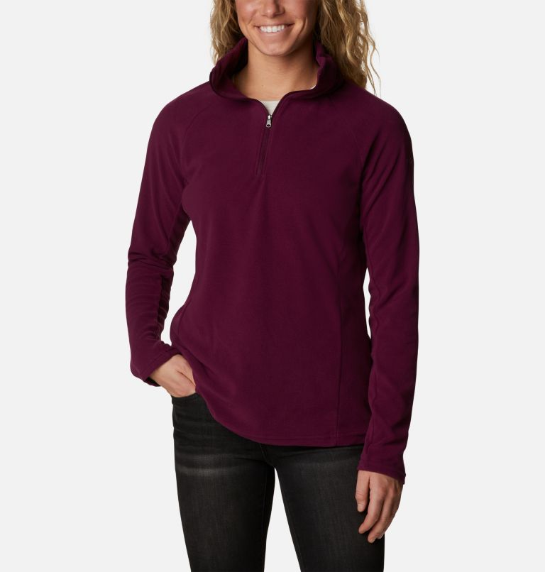 Purple Women Columbia Glacial™ IV Half Zip Fleece | 8919744