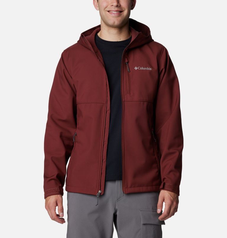 Red Men Columbia Ascender™ II Hooded Softshell Hiking Jackets | 44445815