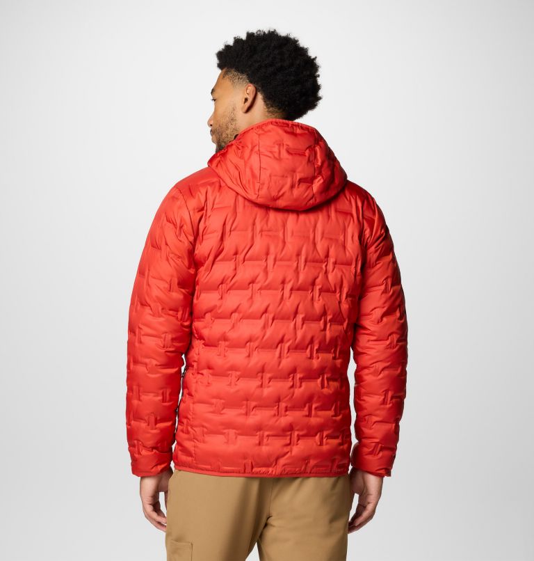 Red Men Columbia Delta Ridge Hooded Puffer Jacket | 42676801