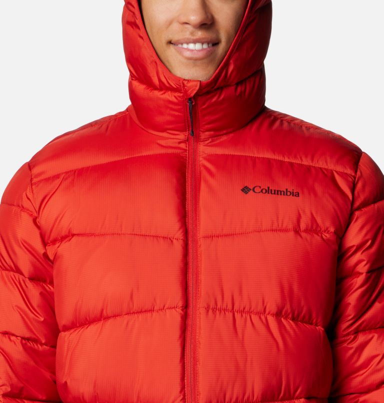 Red Men Columbia Fivemile Butte™ II Hooded Puffer Jacket | 41404250