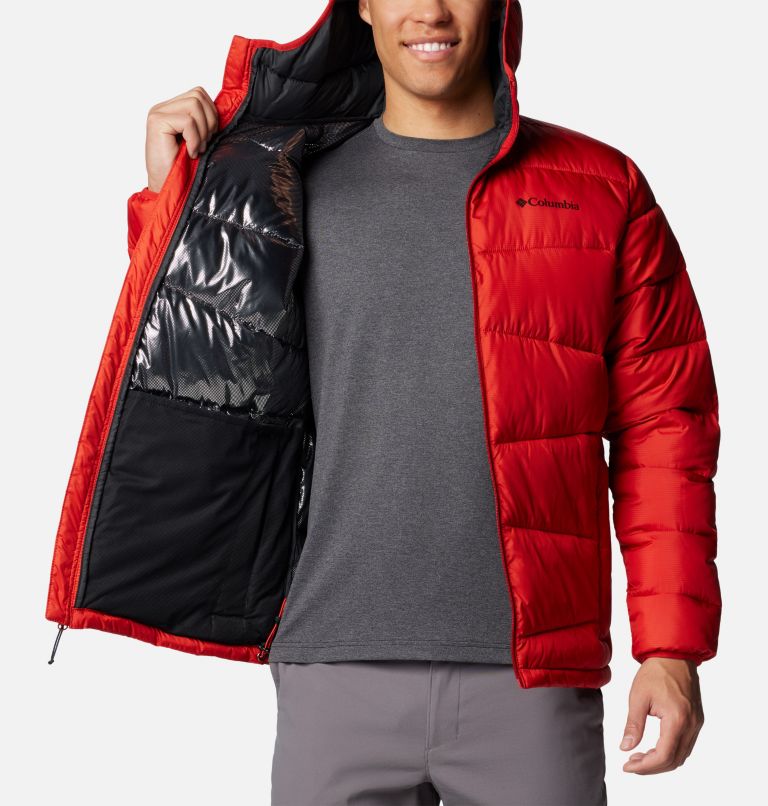 Red Men Columbia Fivemile Butte™ II Hooded Puffer Jacket | 41404250