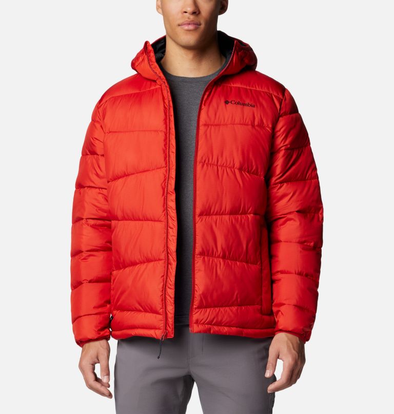 Red Men Columbia Fivemile Butte™ II Hooded Puffer Jacket | 41404250