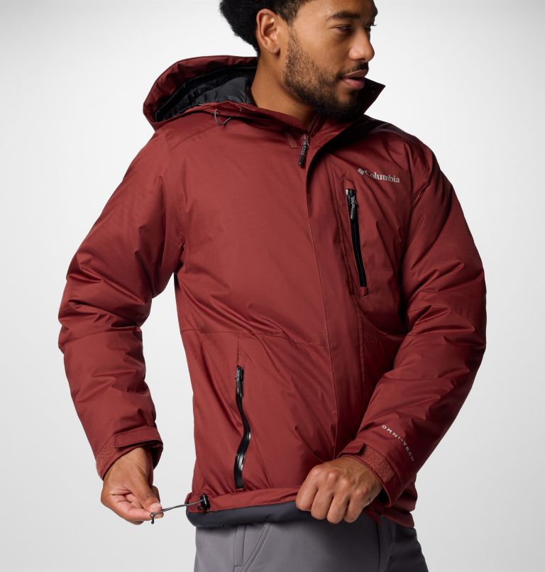 Red Men Columbia Oak Harbor™ II Insulated Waterproof Jackets | 52660585