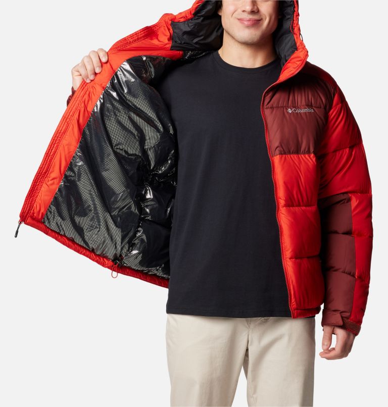 Red Men Columbia Pike Lake™ II Hooded Puffer Jacket | 24157551