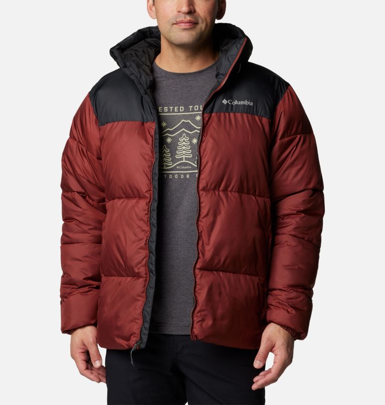 Red Men Columbia Puffect™ II Hooded Puffer Jacket | 9901223