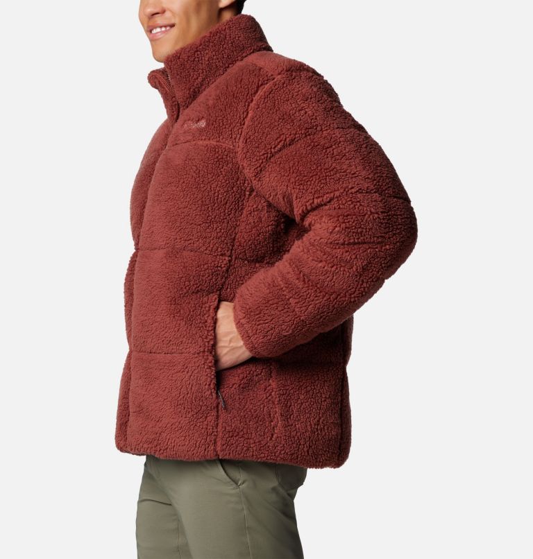 Red Men Columbia Puffect™ II Sherpa Puffer Jacket | 86678490