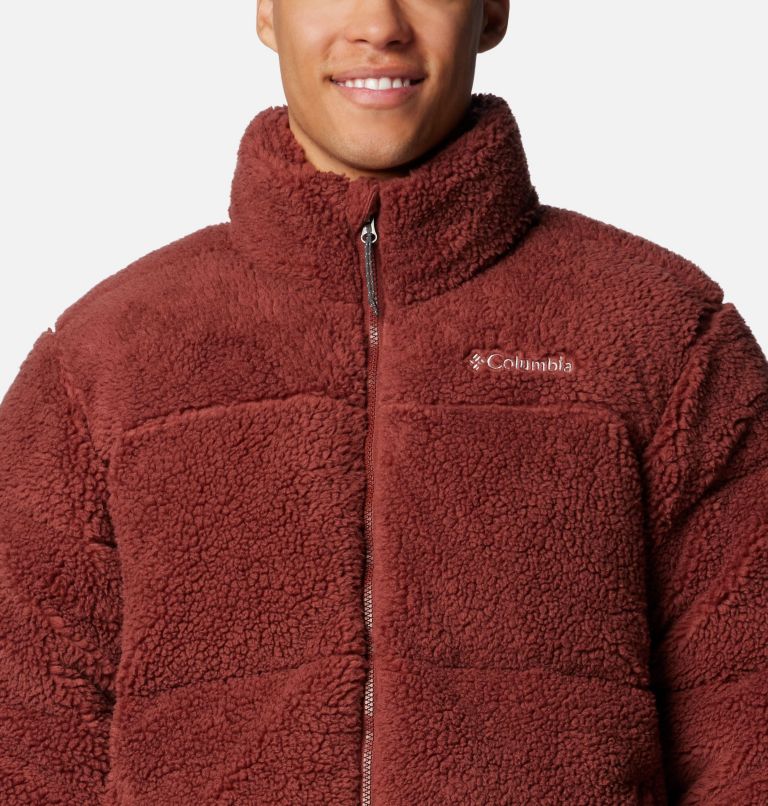 Red Men Columbia Puffect™ II Sherpa Puffer Jacket | 86678490