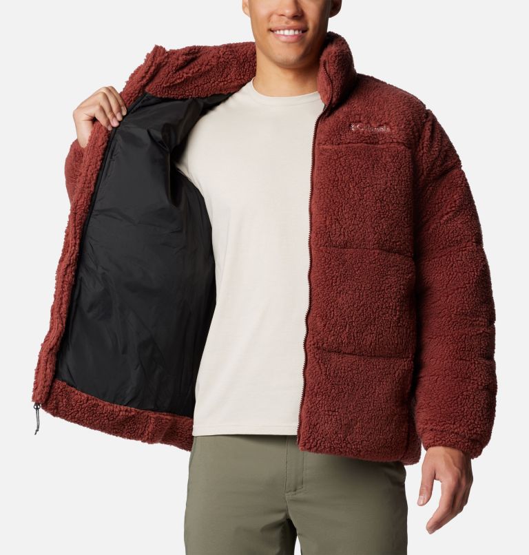 Red Men Columbia Puffect™ II Sherpa Puffer Jacket | 86678490