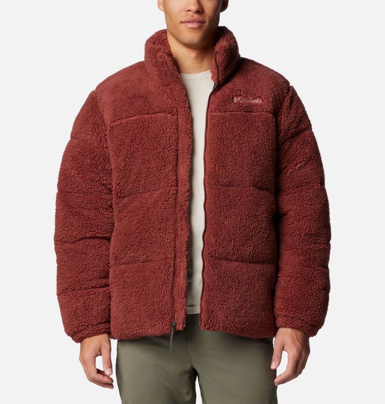 Red Men Columbia Puffect™ II Sherpa Puffer Jacket | 86678490