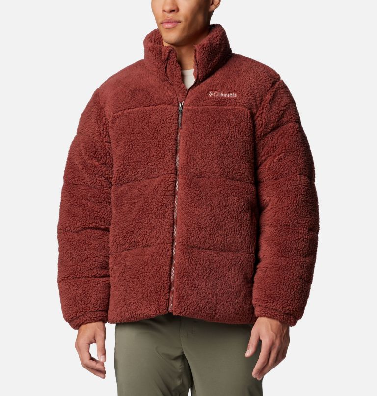 Red Men Columbia Puffect™ II Sherpa Puffer Jacket | 86678490