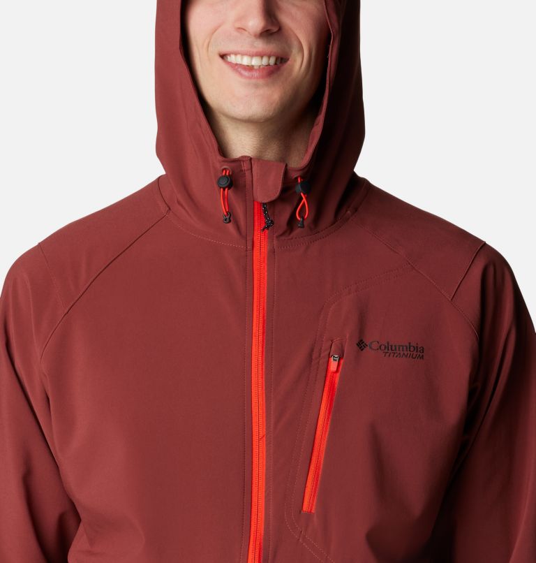 Red Men Columbia Triple Canyon™ Softshell Hiking Softshell Jackets | 34520002