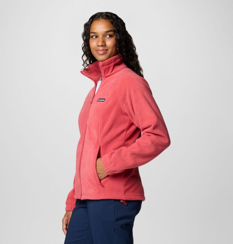 Red Women Columbia Benton Springs™ Full Zip Fleece Jackets | 4980021