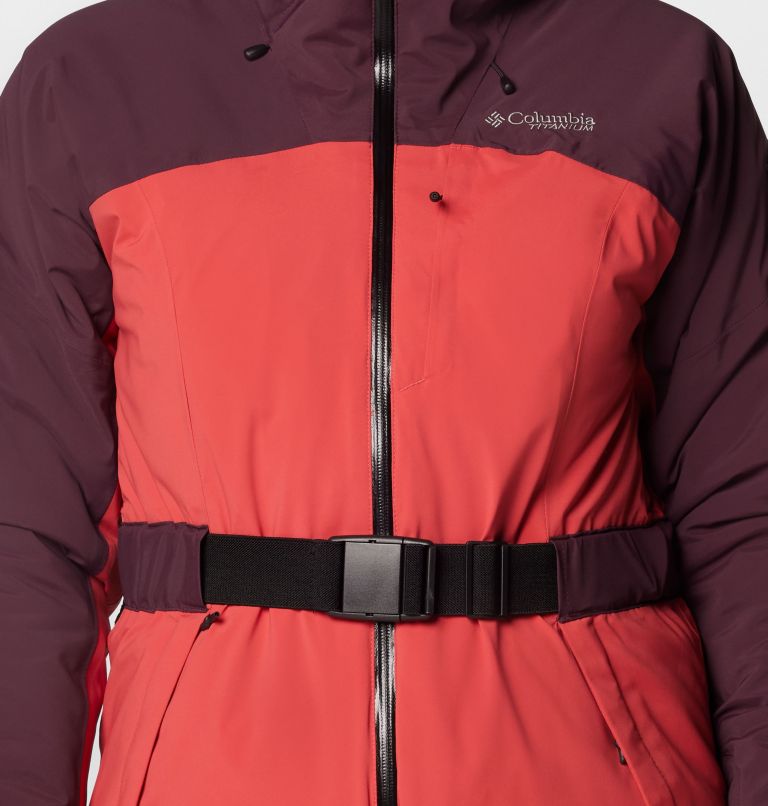 Red Women Columbia Cirque Bowl™ Insulated Waterproof Ski Jackets | 82880386