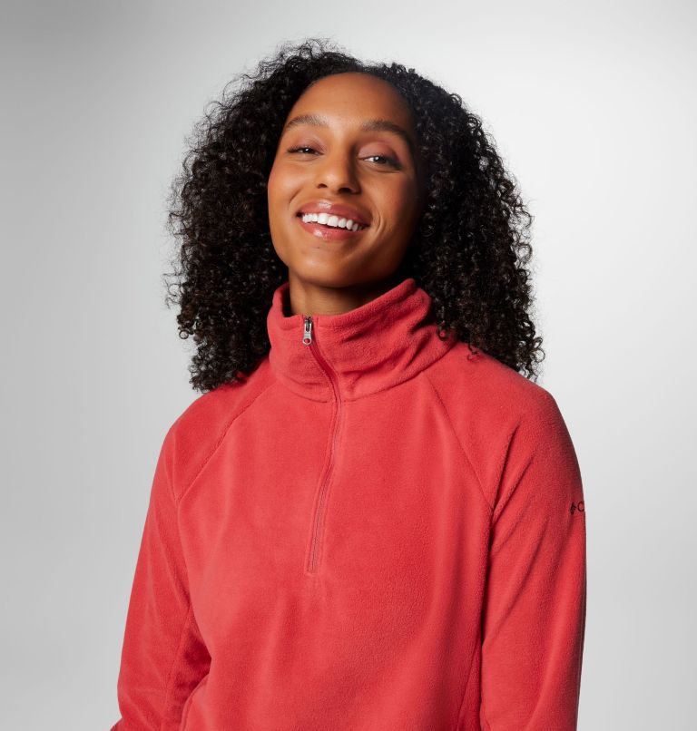 Red Women Columbia Glacial™ IV Half Zip Fleece | 67051373