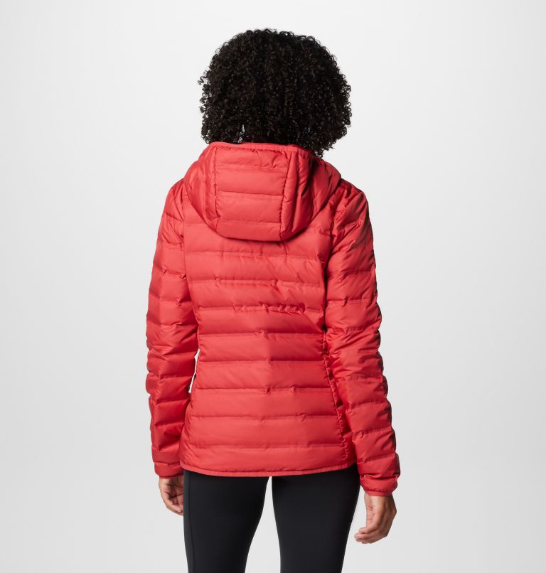 Red Women Columbia Lake 22™ II Down Hooded Puffer Jacket | 68853379