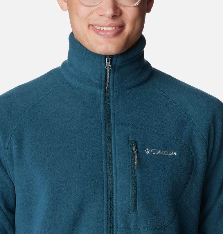 Turquoise Men Columbia Fast Trek™ II Fleece Jackets | 59357976