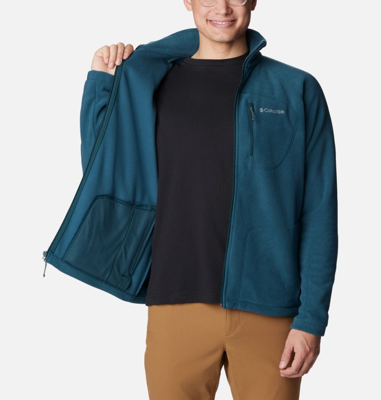 Turquoise Men Columbia Fast Trek™ II Fleece Jackets | 59357976