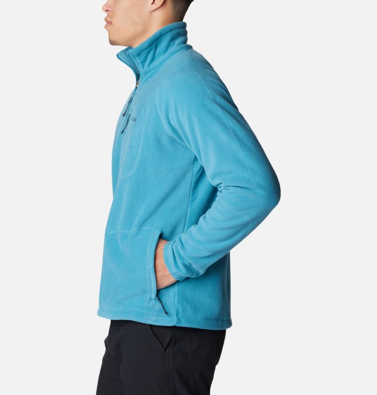 Turquoise Men Columbia Fast Trek™ II Fleece Jackets | 76899706