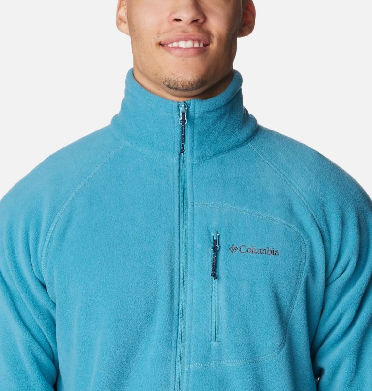 Turquoise Men Columbia Fast Trek™ II Fleece Jackets | 76899706