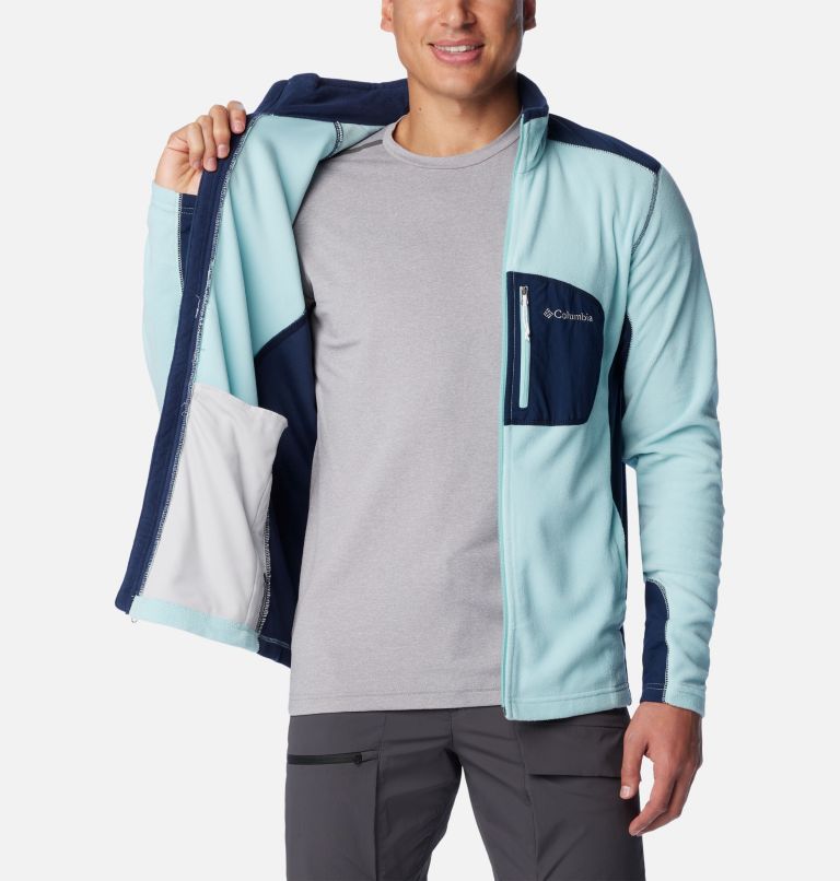 Turquoise Men Columbia Klamath Range™ Fleece Jackets | 70562170