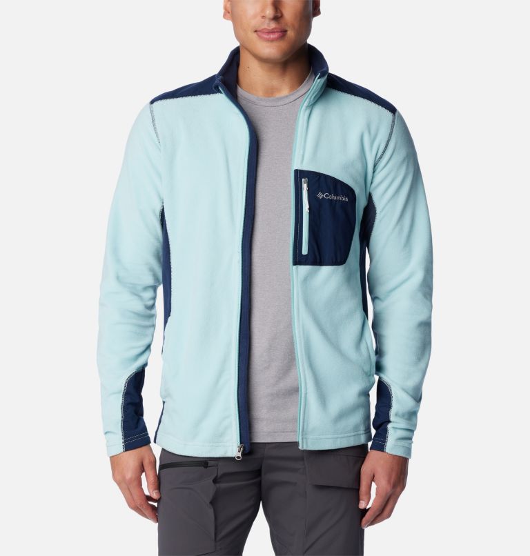 Turquoise Men Columbia Klamath Range™ Fleece Jackets | 70562170