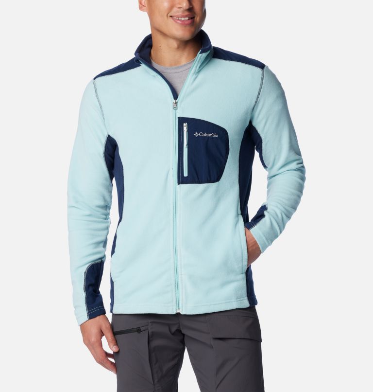 Turquoise Men Columbia Klamath Range™ Fleece Jackets | 70562170