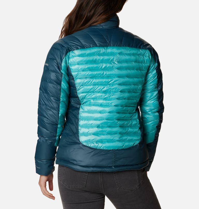 Turquoise Women Columbia Labyrinth Loop™ Synthetic Down Puffer Jacket | 5022877