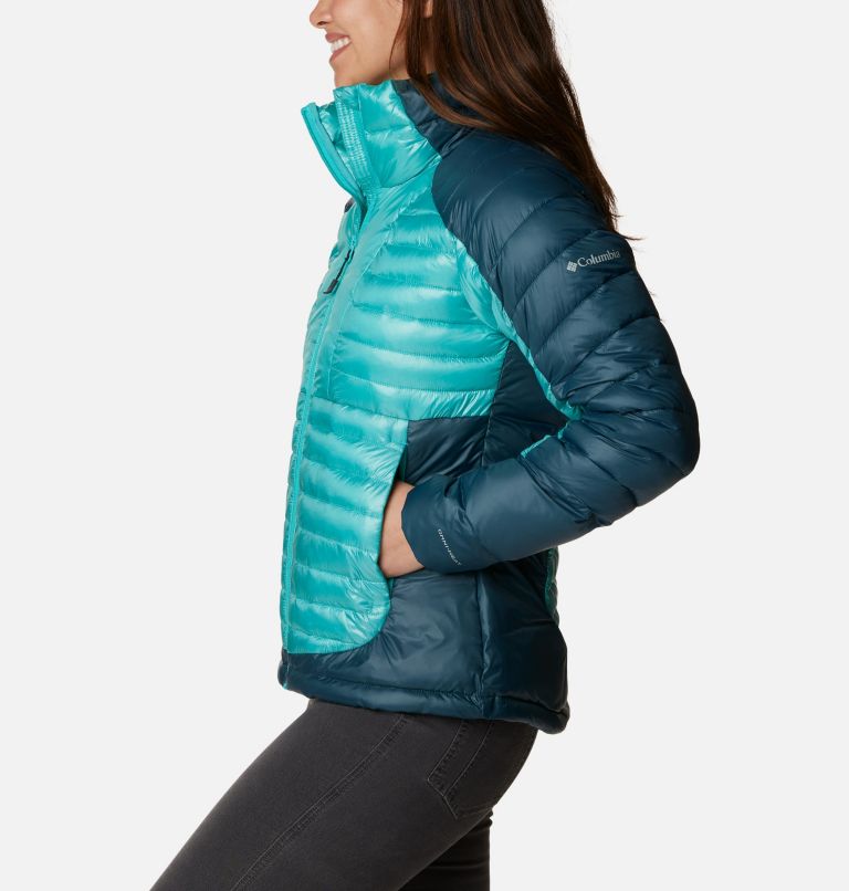 Turquoise Women Columbia Labyrinth Loop™ Synthetic Down Puffer Jacket | 5022877