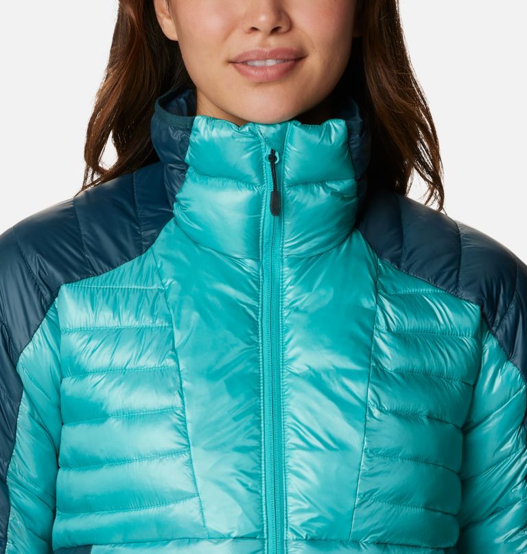 Turquoise Women Columbia Labyrinth Loop™ Synthetic Down Puffer Jacket | 5022877